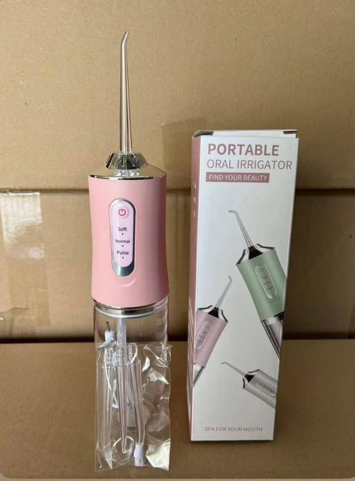 Irrigador Bucal Portátil - Limpieza Profesional tipo Spa 💧